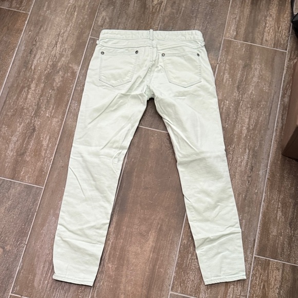 Free People Soft Cream mint Skinny Jeans - Picture 6 of 9